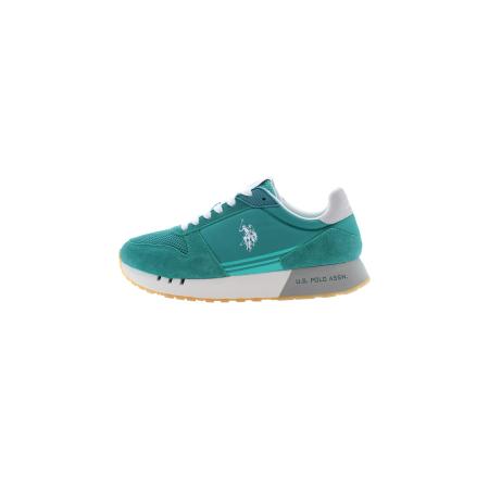 U.S. Polo Assn. U.S. POLO ASSN. Sneakers laag Jake turquoise / wit