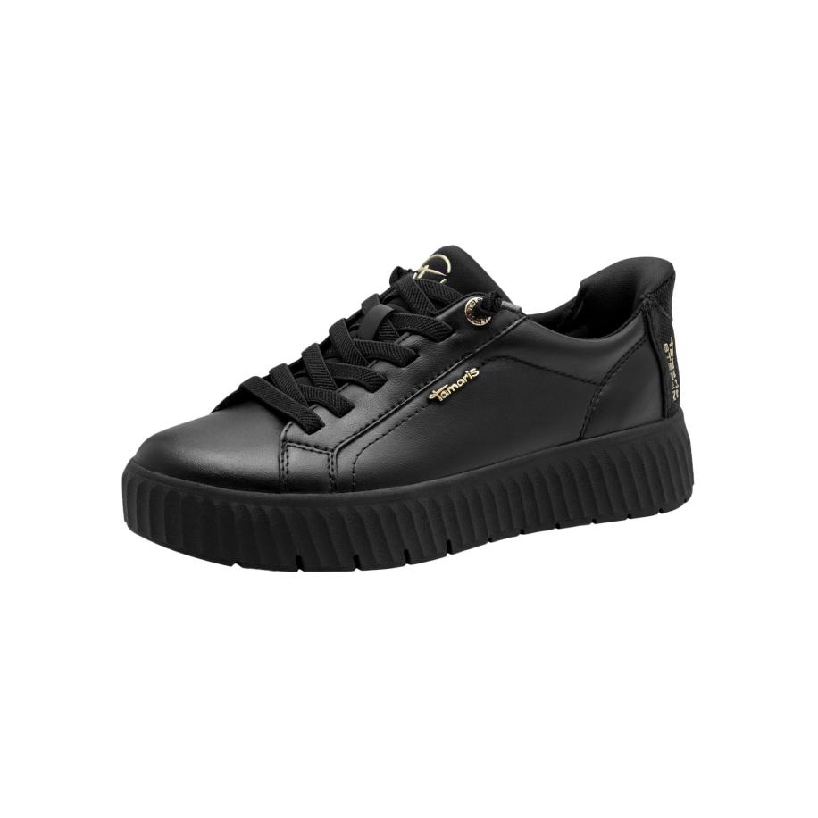 Tamaris Sneakers laag zwart Zwart