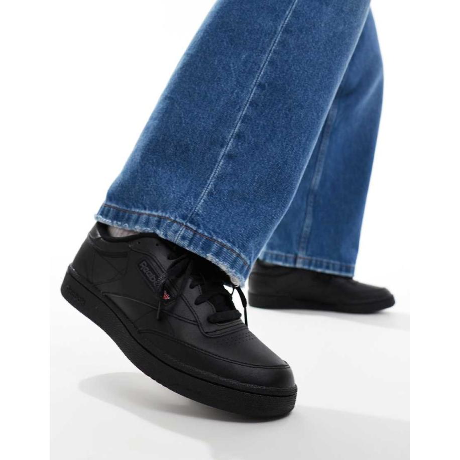 Reebok - Club C 85 - Sneakers in zwart Zwart
