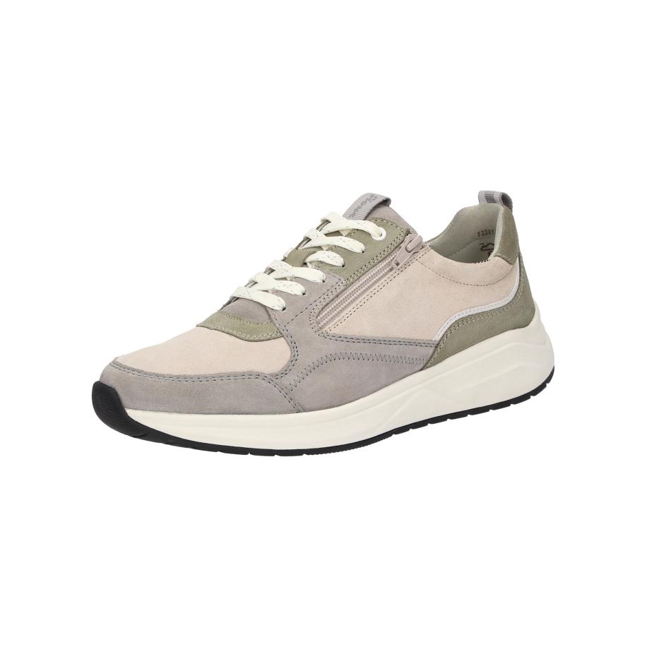 Sioux SIOUX Sneakers laag Tasulio-700-J beige / grijs / groen -