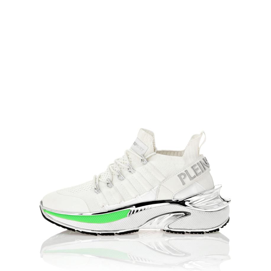 Plein Sport Plein Sport Sneakers laag Chrome Surfer grijs / wit -