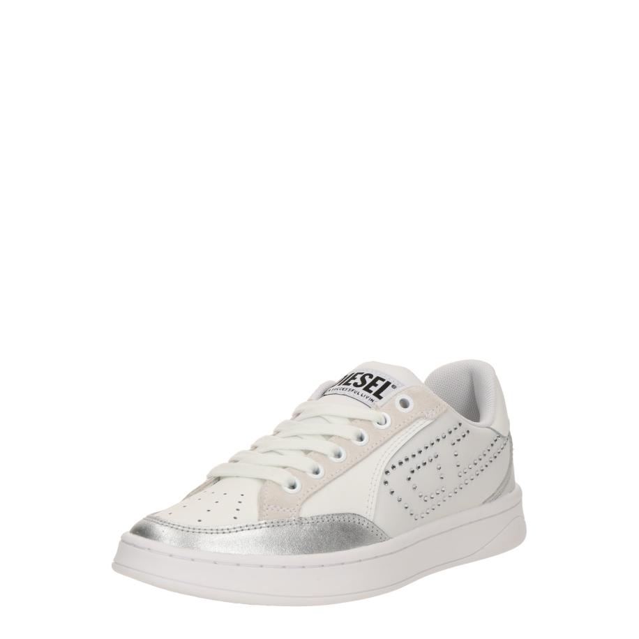 Diesel DIESEL Sneakers laag DAKOTA lichtbeige / zwart / zilver / wit -