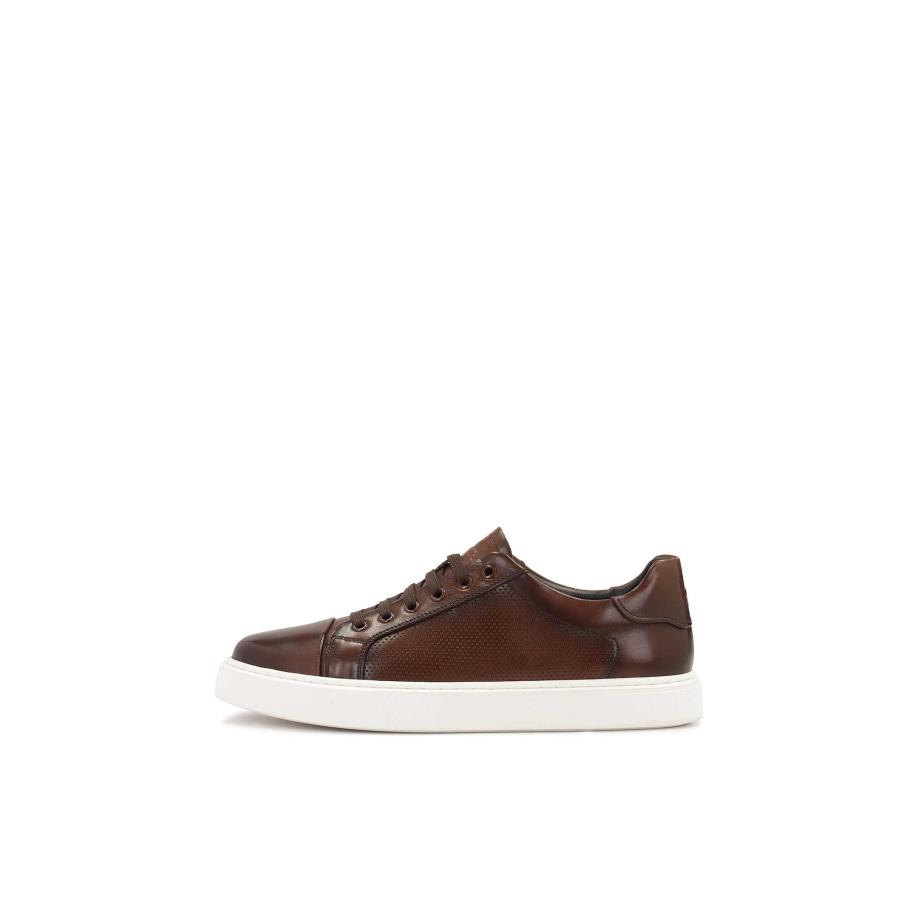 Kazar Sneakers laag bruin Bruin