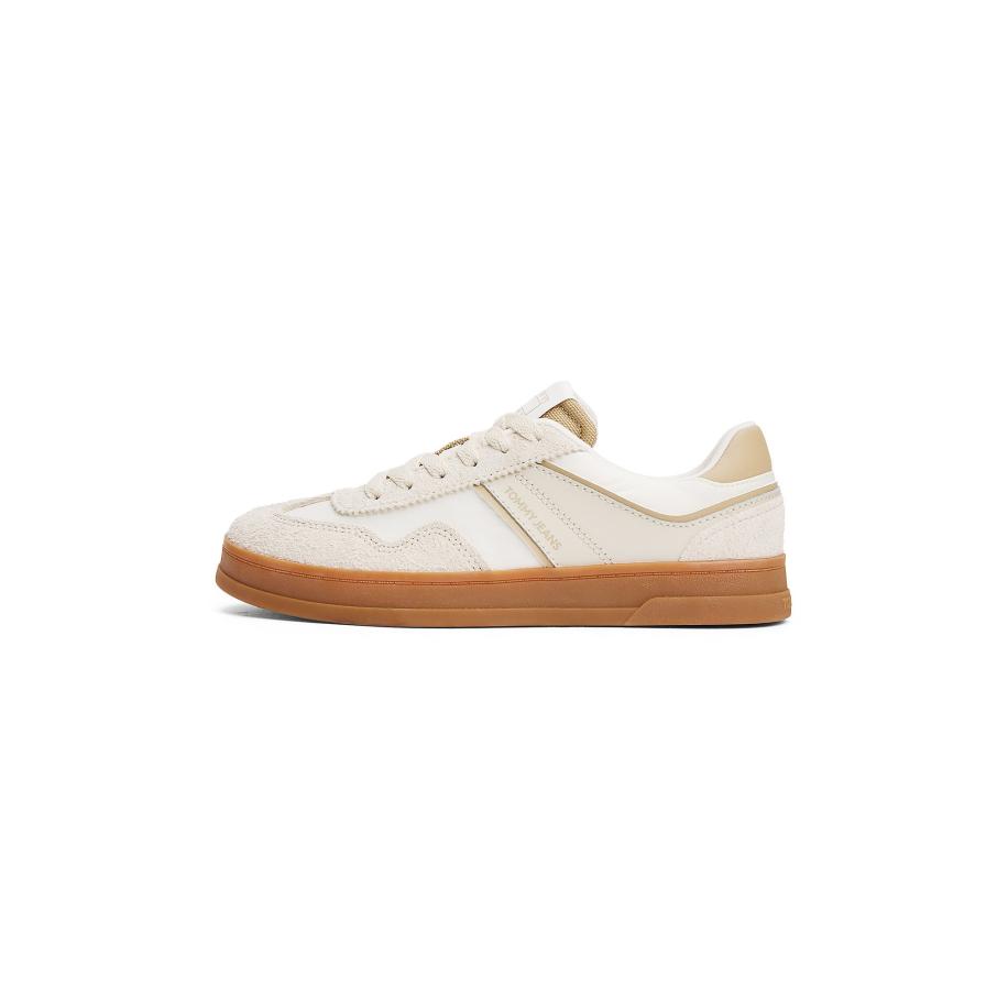Tommy Jeans Tommy Jeans Sneakers laag The Greenwich beige / wit -