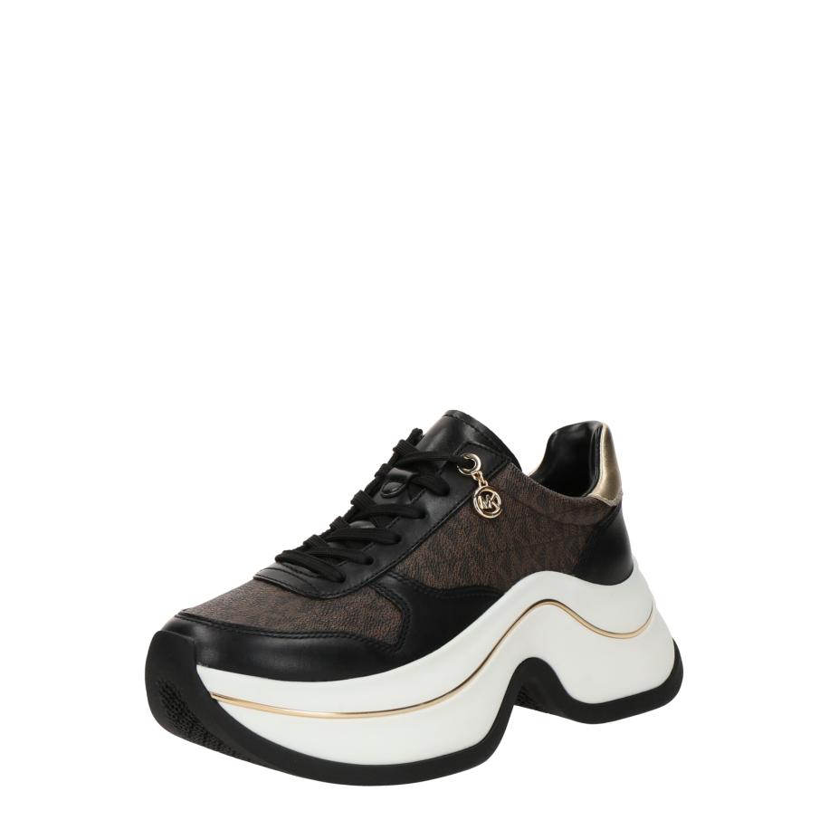 Michael Kors MICHAEL Michael Kors Sneakers laag ARLA bruin / goud / zwart -
