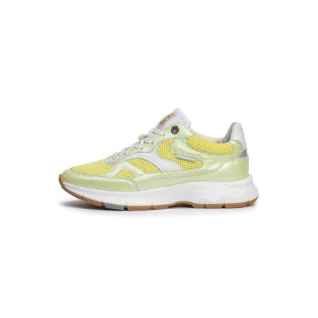 Floris van Bommel Floris van Bommel Sneakers laag Daysi 03 geel / lichtgroen / wit
