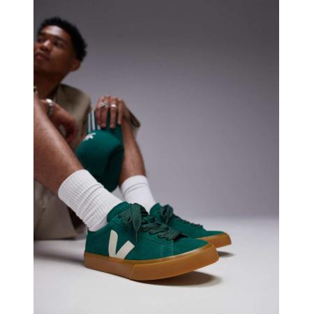 VEJA - Campo Bold - Suède sneakers in groen