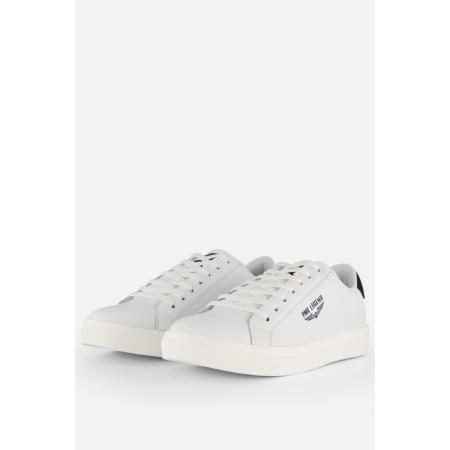 PME Legend Carrior Sneakers wit Imitatieleer