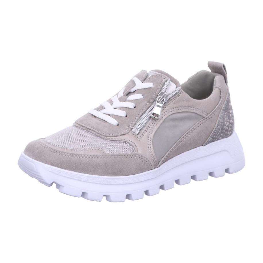 Waldläufer WALDLÄUFER Sneakers laag taupe / lichtgrijs -
