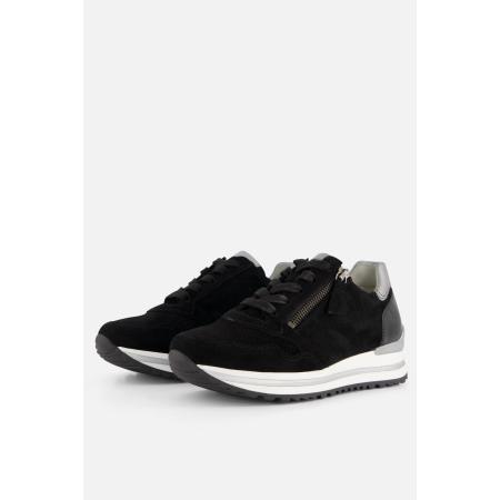 Gabor Sneakers zwart Suede
