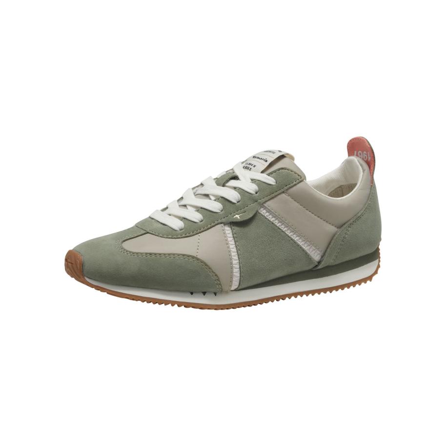 Tamaris Sneakers laag taupe / riet / wit Groen