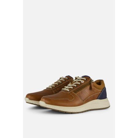 Australian Hurricane Sneakers cognac Leer