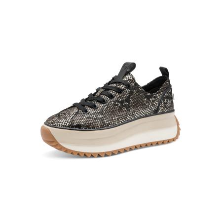 Tamaris Sneakers laag aardetinten / lichtgrijs / zwart