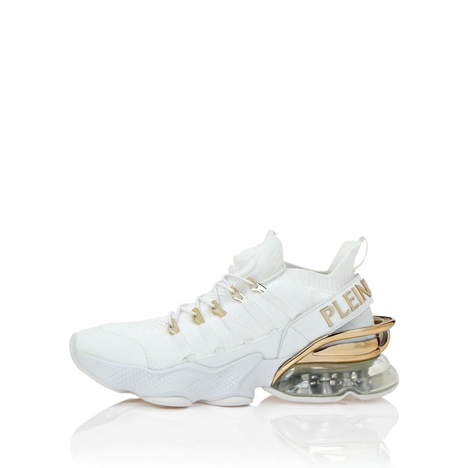 Plein Sport Plein Sport Sneakers laag Tiger Attack//Gen.X.04 goud / wit -