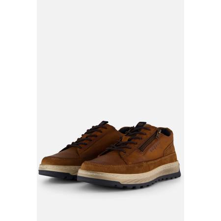 Bugatti Exeter Sneakers cognac Leer