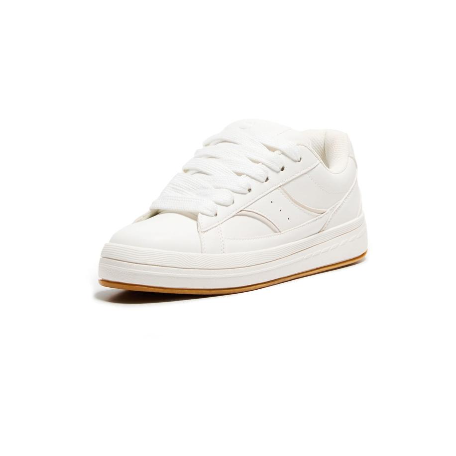 Bershka Bershka Sneakers laag wit -