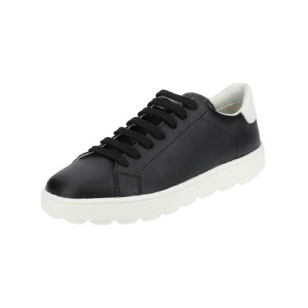 Geox GEOX Sneakers laag zwart / wit