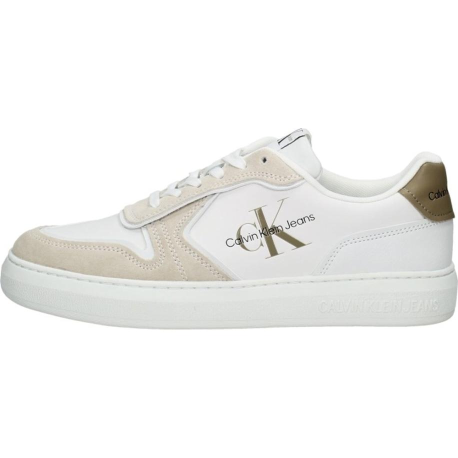 Calvin Klein - Casual Cupsole Irregular Lines Wit