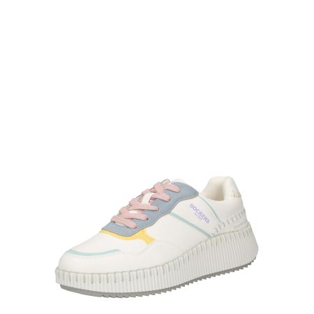 Dockers by Gerli Dockers by Gerli Sneakers laag opaal / geel / mintgroen / wit