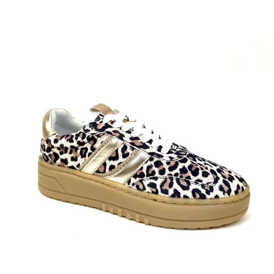 PS Poelman PS Poelman Sneakers laag Anemone beige / bruin / zwart -