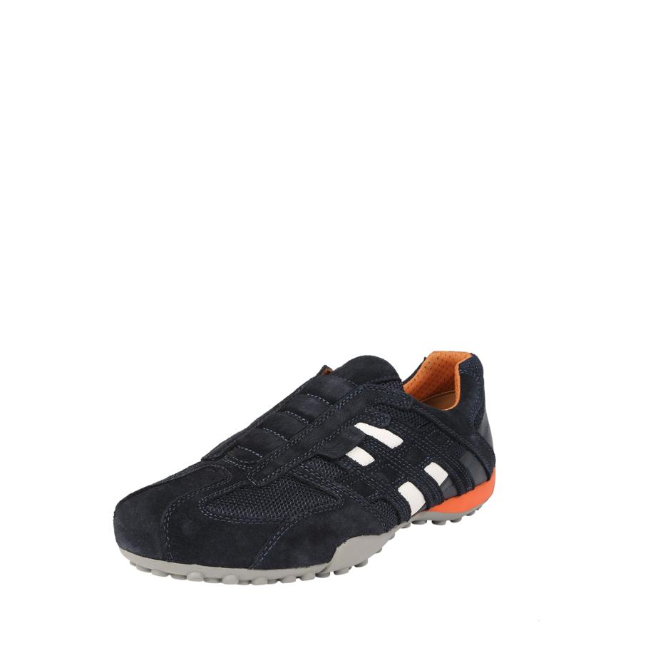 Geox GEOX Sneakers laag Snake ecru / navy / oranje -