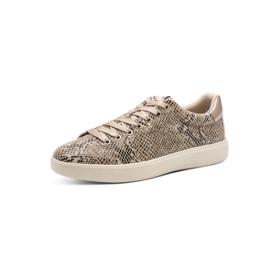 Tamaris Tamaris Sneakers laag beige / zwart -