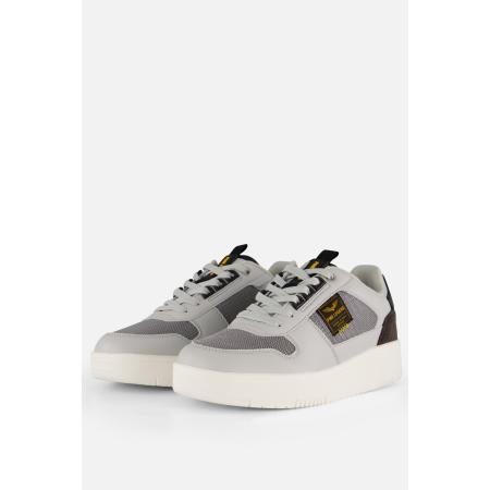 PME Legend Gobbler sneakers grijs Imitatieleer