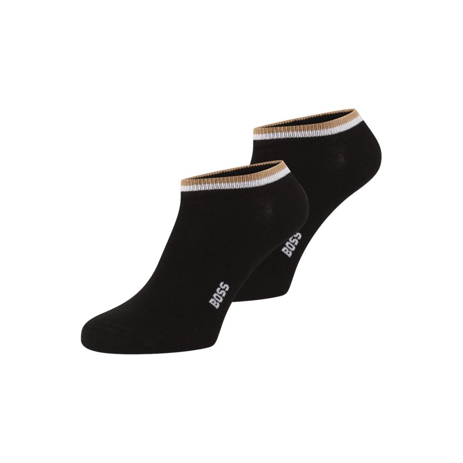 Hugo Boss BOSS Sokken lichtbruin / zwart / wit -