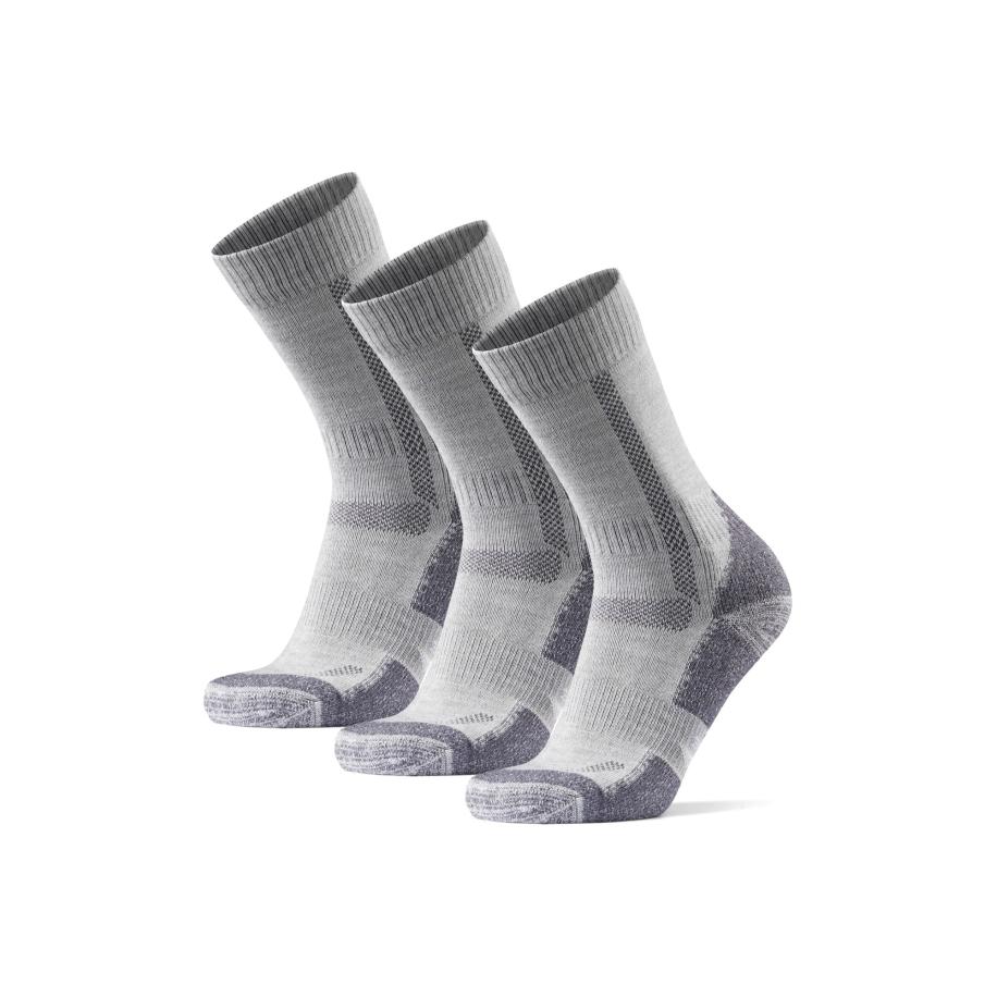 DANISH ENDURANCE DANISH ENDURANCE Sportsokken Hiking Classic grijs / lichtgrijs -