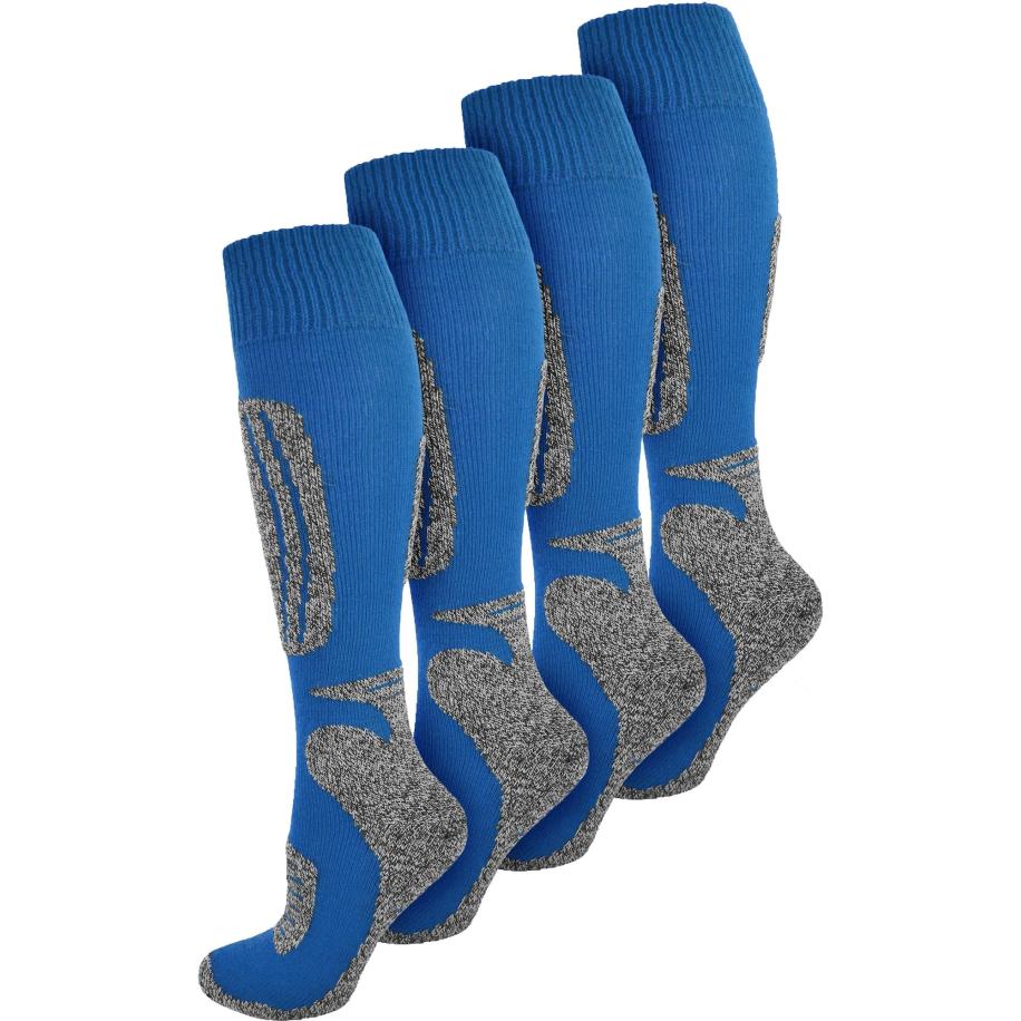 normani Sportsokken blauw / grijs gemêleerd Blauw