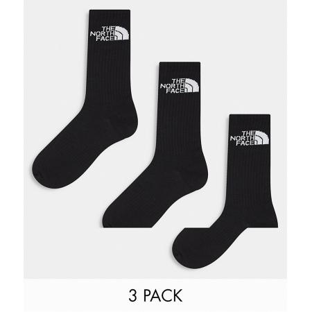 The North Face Simple Dome Set van 3 paar sokken met logo in zwart