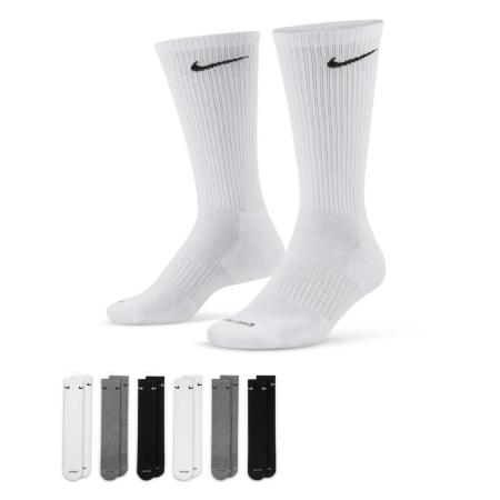 Nike Training - Everyday Plus Cushioned - Set van 6 paar sokken in multi-Veelkleurig