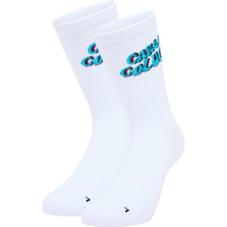 carlo colucci Carlo Colucci Sportsokken Diaz gemengde kleuren / wit