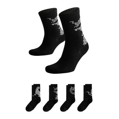 Next Next Sportsokken zwart / wit