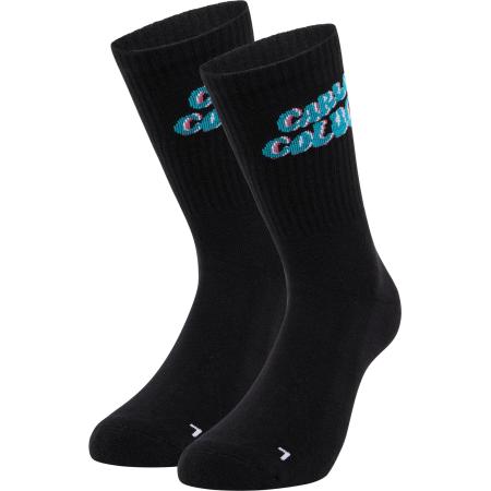 carlo colucci Carlo Colucci Sportsokken Diaz gemengde kleuren / zwart