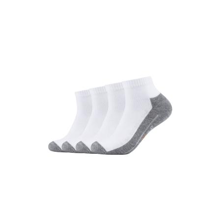 Camano camano Sportsokken grijs gemêleerd / oranje / wit