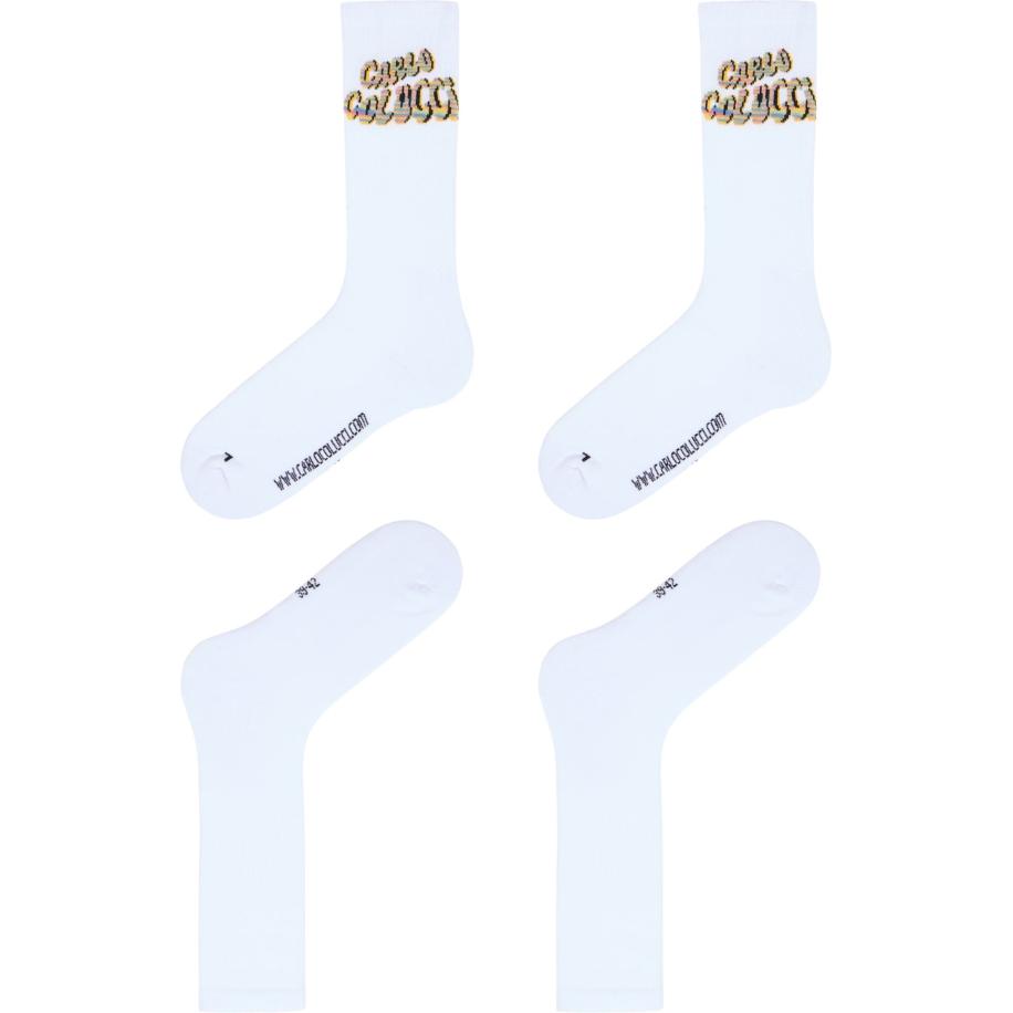 carlo colucci Carlo Colucci Sportsokken Diaz gemengde kleuren / wit -