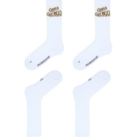 carlo colucci Carlo Colucci Sportsokken Diaz gemengde kleuren / wit