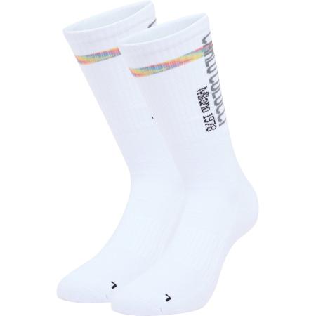 carlo colucci Carlo Colucci Sportsokken Dian antraciet / gemengde kleuren / wit