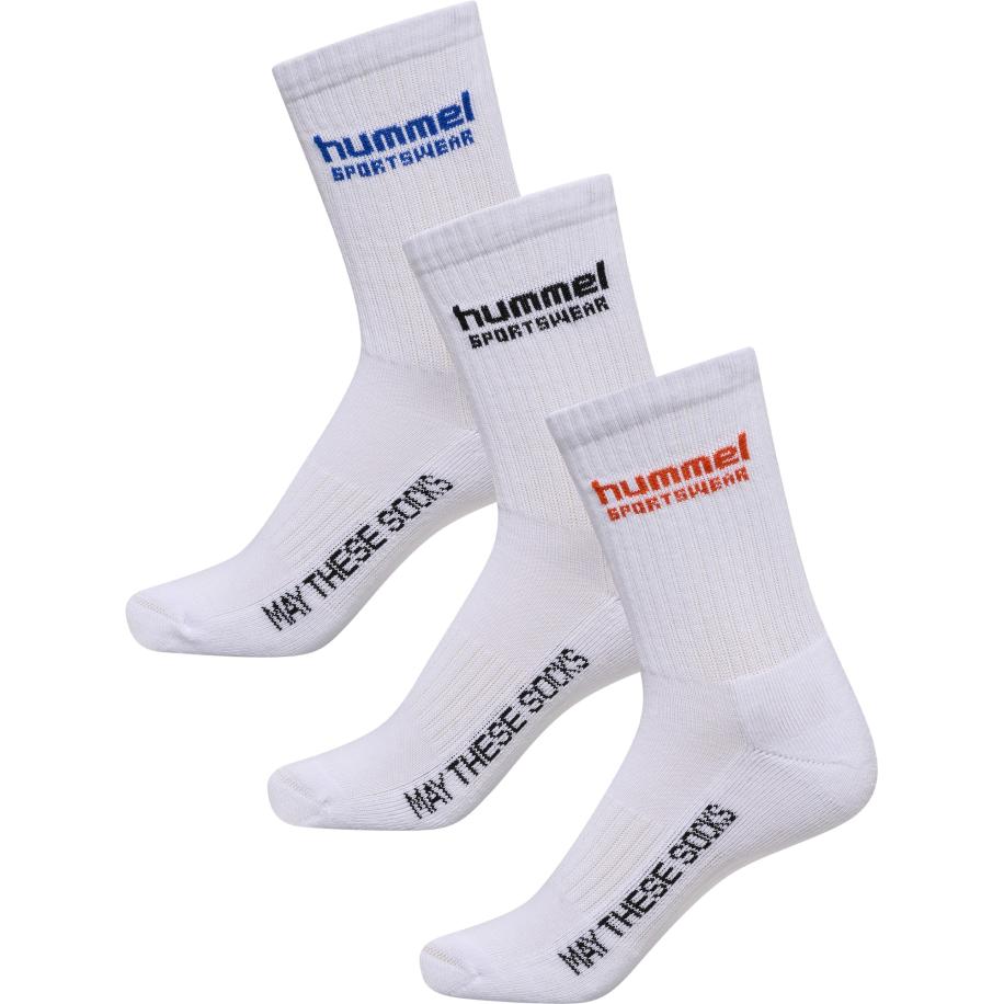 Hummel Hummel Sportsokken blauw / rood / zwart / wit -