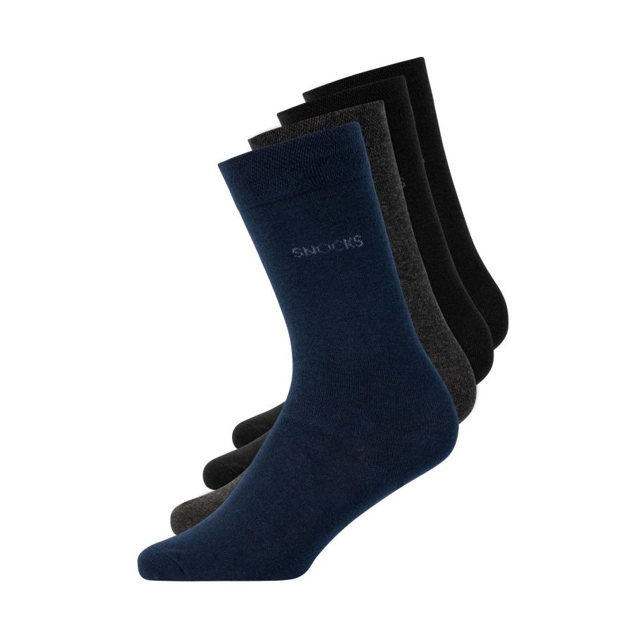 SNOCKS SNOCKS Sokken navy / donkergrijs / zwart -