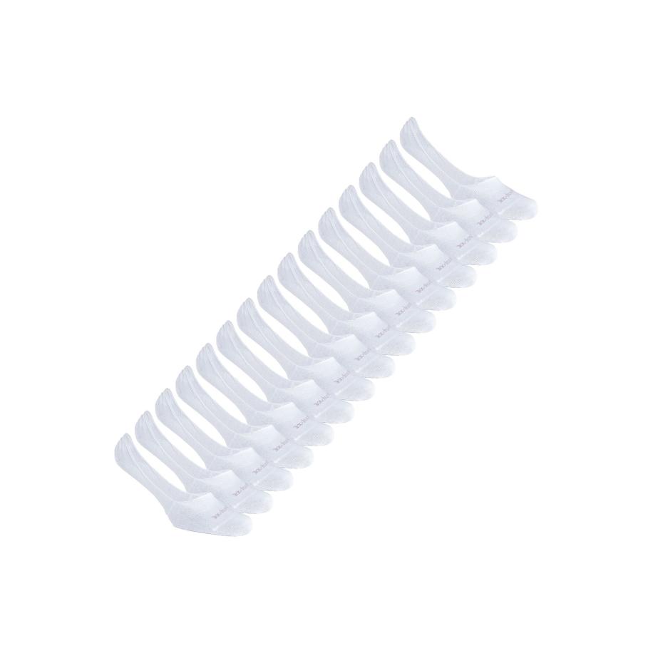 Blackspade Blackspade Enkelsokken No Show Socks wit -