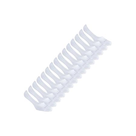 Blackspade Blackspade Enkelsokken No Show Socks wit