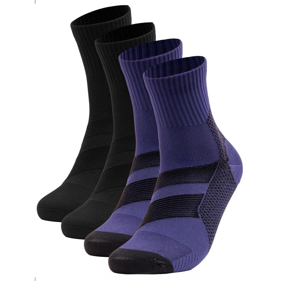 Occulto Occulto Sportsokken Ian lila / zwart -