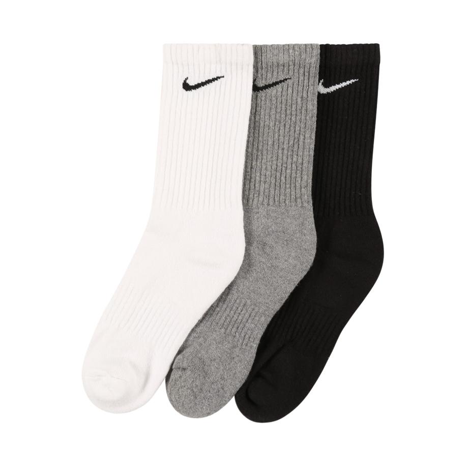 Nike NIKE Sportsokken Everyday grijs gemêleerd / zwart / wit -
