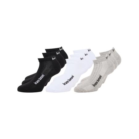 Bruno Banani Bruno Banani Sokken Coffey greige / zwart / wit