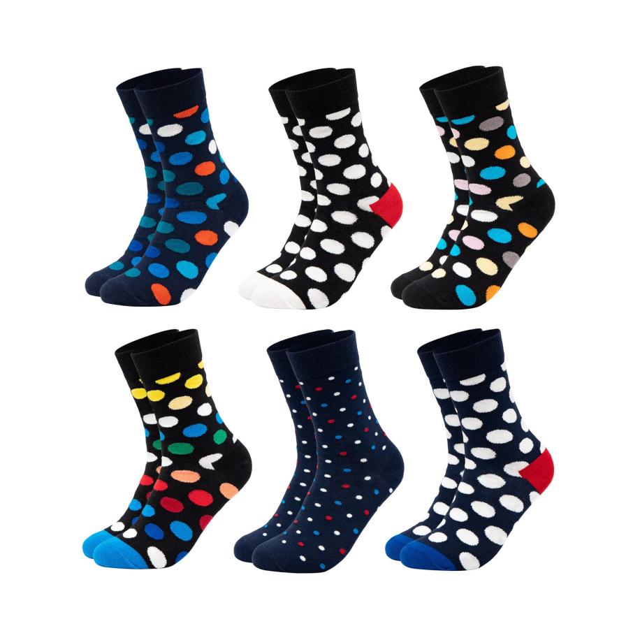 Occulto Occulto Sokken Sigi marine / oranje / zwart / wit -