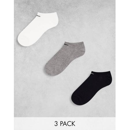 Nike Training Everyday Set van 3 paar lichtgewicht lage sokken in multi-Veelkleurig