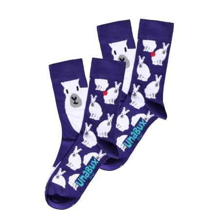 UnaBux UNABUX Sokken MIX lila