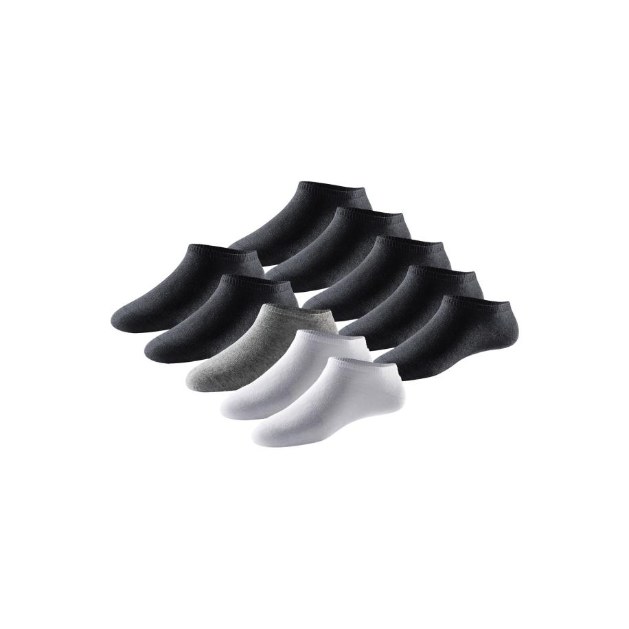 Schiesser SCHIESSER Enkelsokken Bluebird grijs / zwart / wit -